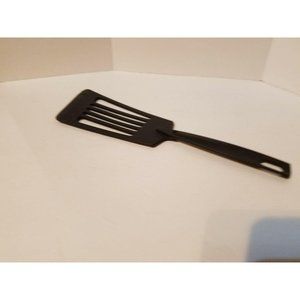 Tailormade Nylon Plastic #2 Whisk Slotted Fish Spatula Black 13" Tailor Made